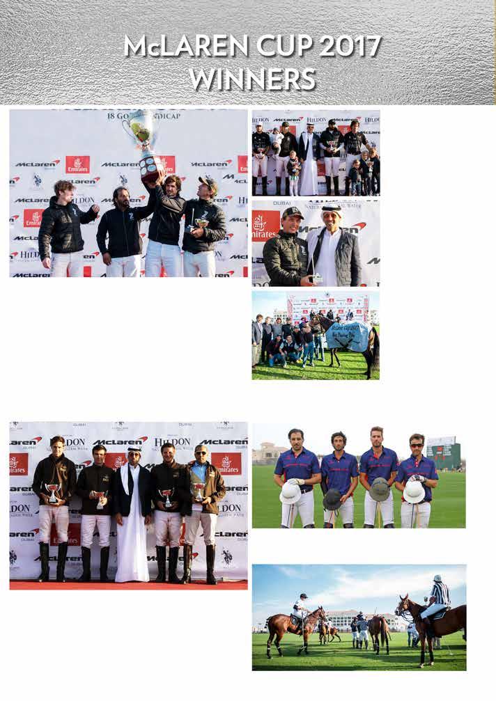Runner-up Desert Palm Polo McLaren Cup Winner: UAE Polo MVP Guillermo Terrera Best