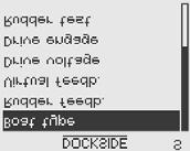 Select appropriate Boat type by using the Up and Down keys.