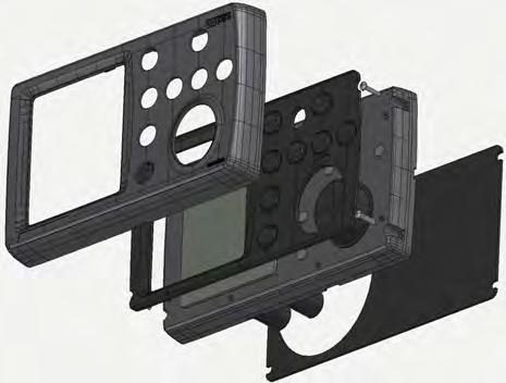 1. INSTALLATION 1.1.1 Surface mount There are two types of surface mounts: Fasten from front panel and fasten from rear panel (FAP-7011 only).