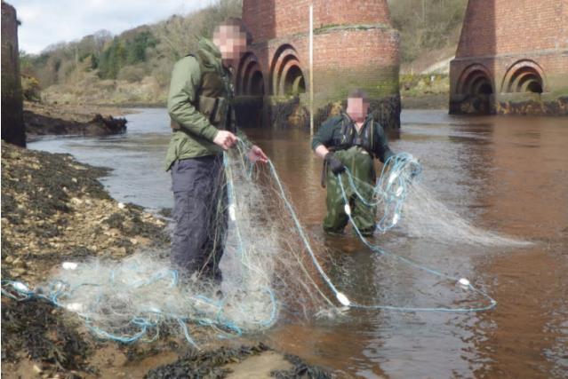 Whitby man handed community order for illegal salmon and sea trout fishing A Whitby man, was handed:- a 12-month community order. 240 hours of unpaid work. an ordered to pay 2,985 in legal costs.
