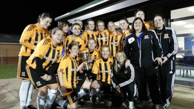 Last Year s Winners Hull City Ladies always compete in the East Riding Cup and to retain the cup for the 2 nd year running is a proud feeling for the team and coaching staff.