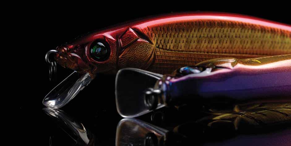 VISION ONETEN SW 2010 LURES VISION 100 MIYABI SW Unlike ONETEN which is a slow-floating jerking minnow, ONE-TEN SW is the model designed for salt-water fishing.
