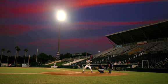 THURSDAY, OCTOBER 27th V E T E R A N S Beautiful SW Florida night at Hammond Stadium by TOM MOORE If you play the Cincinnati Colt.