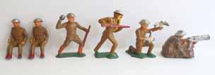 Estimate $50-$80 Lot 3018 Barclay Dimestore Assortment Charging with Gas Mask, Releasing