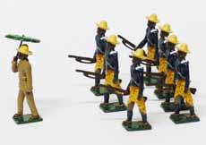 Lot 3090 Nostalgia Set #N181 Uganda Rifles Uganda Rifles. 8 Pieces. Unboxed.