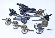 Estimate $150-$200 Lot 3225 Britains Assorted Cannons Including 4.