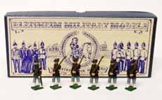 10 Pieces.  Estimate $200-$250 Lot 3334 Blenheim Swiss Infantry With Original Box. 6 Pieces.