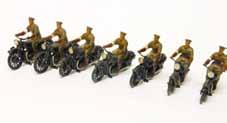 Estimate $100-$200 Lot 3398 Britains Dispatch Riders from Set #1791 7 Pieces.