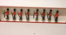 Estimate $100-$150 Lot 3438 Britains from Set #460 Scotsguards Colour Party Pre-War. with Original Box, Untied.