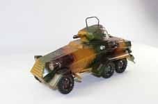 Estimate $175-$25 Lot 1184 Hausser Elastolin Panzer Wagon Armoured car