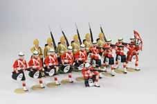 $150-$200 Lot 1325 Imperial Highland Infantry Infantry charging and Marching excellent