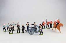 Officer Excellent Condition 11  Estimate $125-$175 Lot 1327 Imperial Hussar Cannon Crew