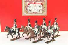 Estimate $175-$225 Lot 1385 Mignot Napoleonic Cavalry Italian