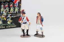 Lot 1501 King & Country American Revolution #BR59 British with Prisoner Excellent