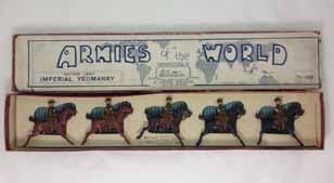 Estimate $400-600 Lot 2061 Britains Set #104 City Imperial Volunteers With original box. Pre War.