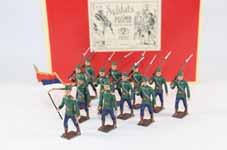 Estimate $125-$200 Lot 1040 Mignot Serbian Army Infantry 1914 Marching 