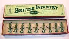 Estimate $100-150 Lot 2384 Britains: Early Set # 15 Argyll & Sutherland Charging in wrong Britains box