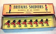 Estimate $60-80 Lot 2443 Britains: Set # 142 Zouaves Charging, The French Army 8 Early