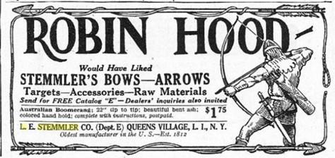 Rumors hold until today, that the Stemmler longbow are included in the famous Hollywood films Robin Hood 1922 with