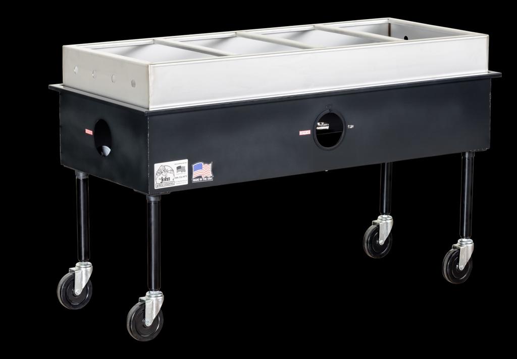 Owner s Manual for Assembly, Operating & Maintenance of Model Gas Steam Table www.bigjohngrills.