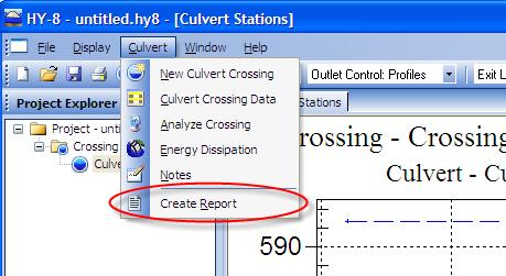 Analyze Crossing After data entry is
