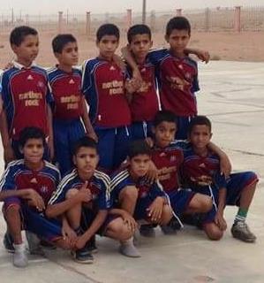 Living the Gospel Mrs Walton recently saw a post asking for football strips for children in Southern Morocco (as they currently played as