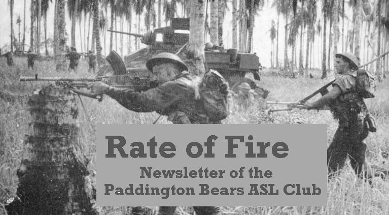 RATE OF FIRE The Newsletter of the Paddington Bears