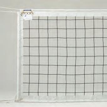 90T/360 H1000 x L8500mm 100mm x 100mm square mesh DE841061 Official Beach Volleyball Net Same specification as