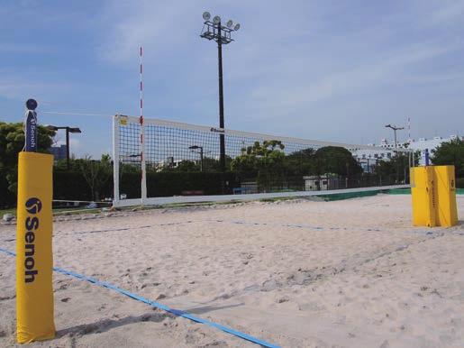 FIVB Approved Beach Volleyball System Senoh s Beach Volleyball System has been consecutively selected at Olympic Games since Atlanta 1996. In May 2015, the succeeding system comes into the world.