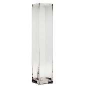 Tall Square or Cylinder Vase Cylinder- 26 inches tall, 6inch opening $6.00 rental each Tapered- 19inches tall $4.