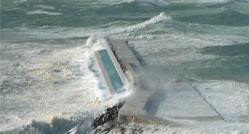 DISSIPA TE WAVE ENERGY CAPTURE THE WAVE ENERGY Provide useful energy [electricity] Cost reduction: breakwater would be built