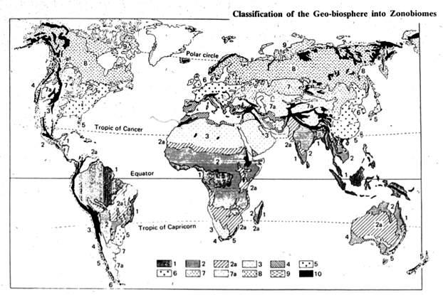 features World Climate and Vegetation Classifications