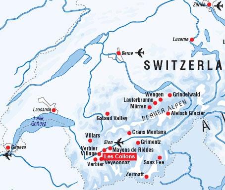 Getting there Just 1hour 45mins from Geneva airport, Verbier is easily accessible by motorway most of the way making it a good choice for a long weekend although there is enough skiing to keep you