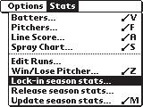 Win, Lose, & Save Pitchers dialog Marking save opportunity pitchers Relief pitchers that entered the game under a save opportunity situation should be credited with a save opportunity if they leave