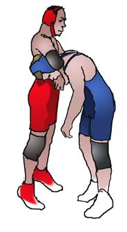 ) (7-2-2) This headlock is potentially dangerous if additional action is not made