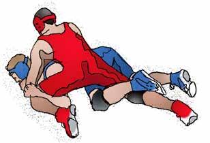 (5-25-1) There is control by the wrestler on top even though the hands of the