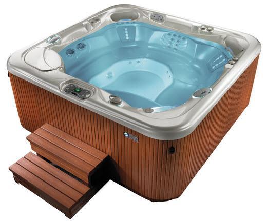 Hot Tub Shell Cabinet Color and Style Options Don t forget to think about aesthetics, because modern hot tubs have come far from traditional brown boxes with benches.