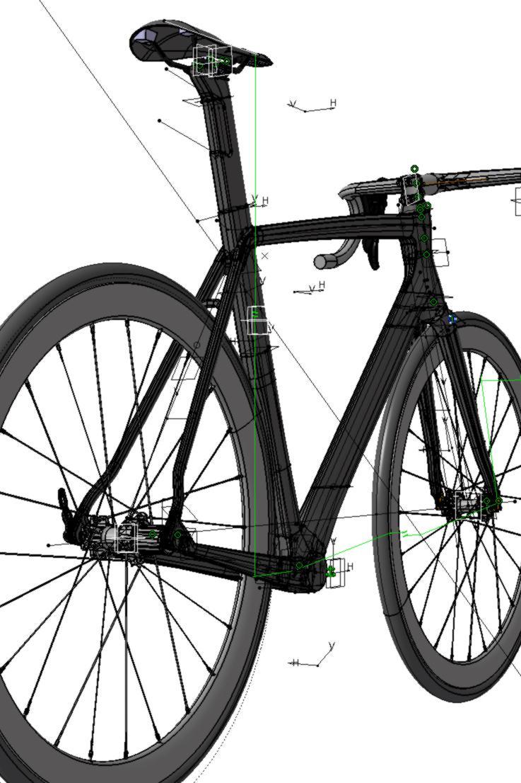 DESIGN BRIEF Working on the V1-r project, Colnago understood it was possible to create something even faster, but were faced with both structural limitations and concerns about frame weight.