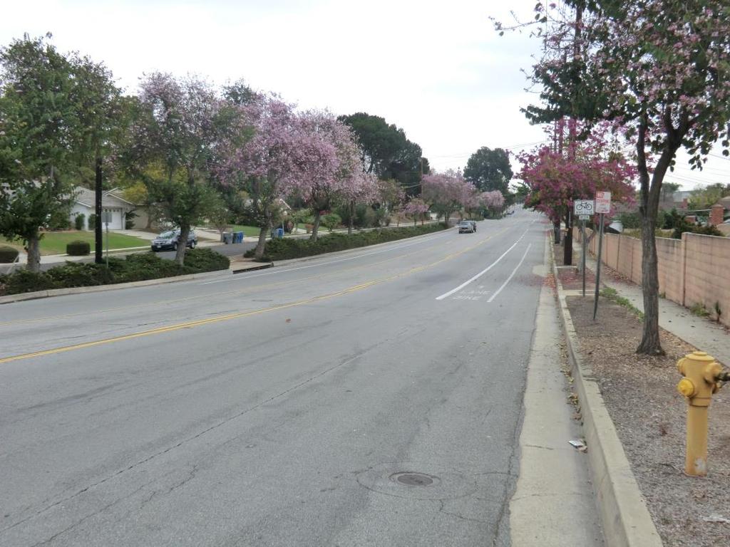 La Habra Bicycle Master Plan Chapter 3 Existing Conditions Bike Lane on Whittier Avenue Existing Bicycle Parking, Transit Connections, and Support Facilities Limited bicycle parking is present