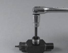 19 4. Holding the valve body assembly in a vise, unscrew the valve seat