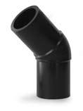 HDPE Fittings HDPE Fittings HDPE fittings are made of PE408 material and are used to connect Ecoflex Potable HDPE products, which
