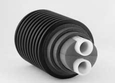 Pre-insulated Pipe Systems Ecoflex Thermal Ecoflex Thermal is a pre-insulated piping system designed for fluid transfer in heating and cooling applications.