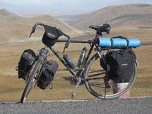 Touring Bags Front and rear panniers Top of rear rack can hold even