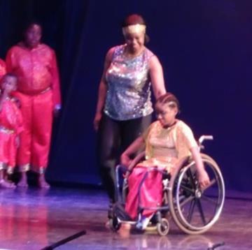 Pretoria by their dance teacher, along with other children from her dance school.