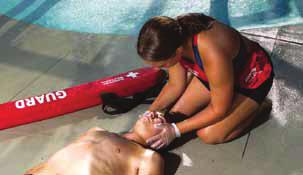 272 LIFEGUARDING MANUAL MANUAL STABILIZATION FOR A HEAD, NECK OR SPINAL INJURY ON LAND Note: Have someone call EMS personnel for a head, neck or spinal injury while you minimize movement of the head,