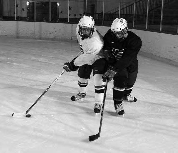 NEUTRAL WEAK SIDE CORE SKILLS Skating and Checking IN THE GAME Forechecking, Neutral Zone Defense, Defensive Zone Coverage and Penalty Killing When battling for the puck, you often end up