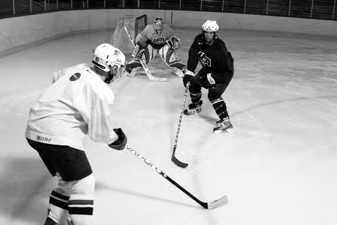 CLOSING THE GAP TIGHT CORE SKILLS Skating and Checking IN THE GAME Neutral Zone Defense, Defensive Zone Coverage and Penalty Killing When approaching an opponent in the shooting lane, a constrained