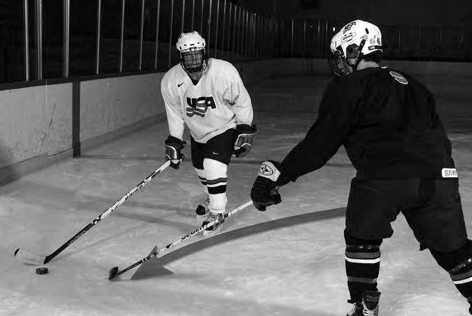 SWEEP CHECK CORE SKILLS Stickhandling and Checking IN THE GAME Neutral Zone Defense, Defensive Zone Coverage, Penalty Killing and All Zones Correctly executed, the sweep check can be an effective way
