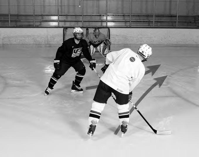SCREENING OUT CORE SKILLS Skating and Checking IN THE GAME Defensive Zone Coverage, Backchecking, Penalty Killing and Neutral Zone Forechecking With good skating and angling skills, you can move into