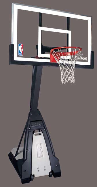 NBA GAME BALL SERIES BEAST Board Size 60" Glass Height Adjustment Infinite 7.